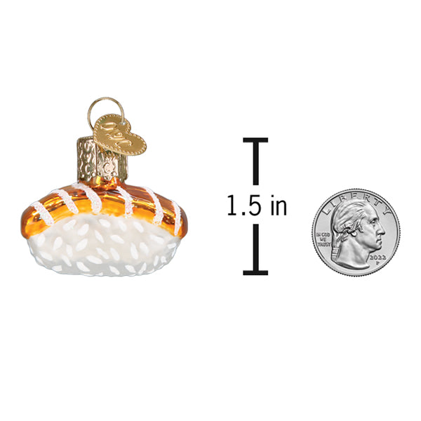 Mini Salmon Sushi Ornament Old World Christmas