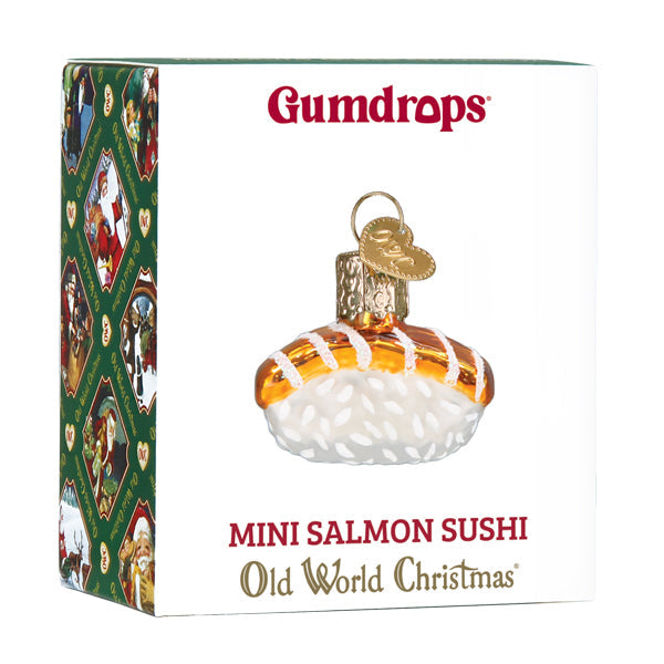 Mini Salmon Sushi Ornament Old World Christmas
