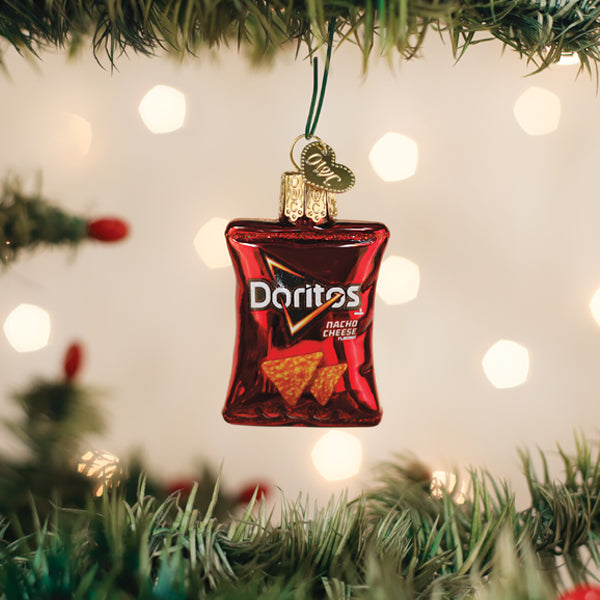 Mini Doritos Nacho Cheese Ornament Old World Christmas