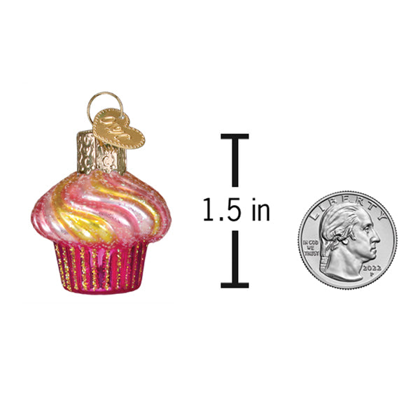 Mini Cupcake Ornament Old World Christmas