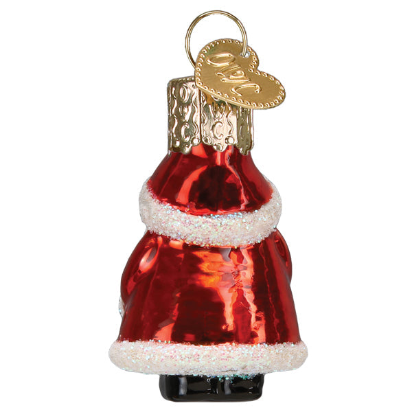Mini Santa Ornament Old World Christmas