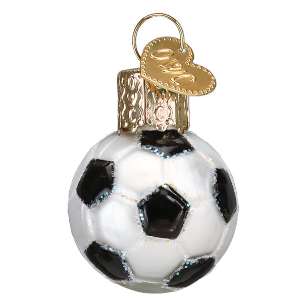 Mini Soccer Ball Ornament Old World Christmas