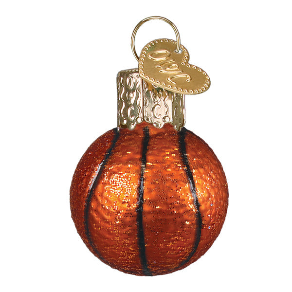 Mini Basketball Ornament Old World Christmas