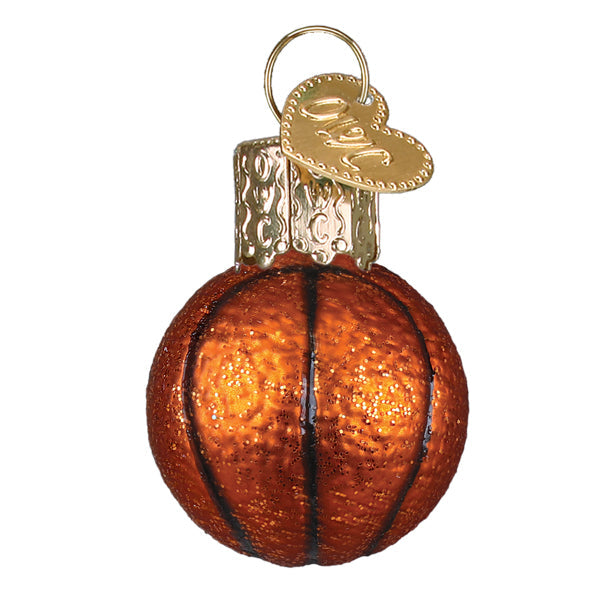 Mini Basketball Ornament Old World Christmas