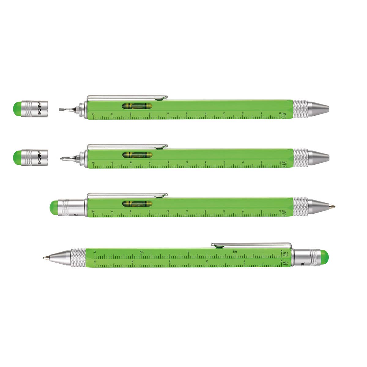 Troika Construction Ballpoint Tool Pen: Black Gold