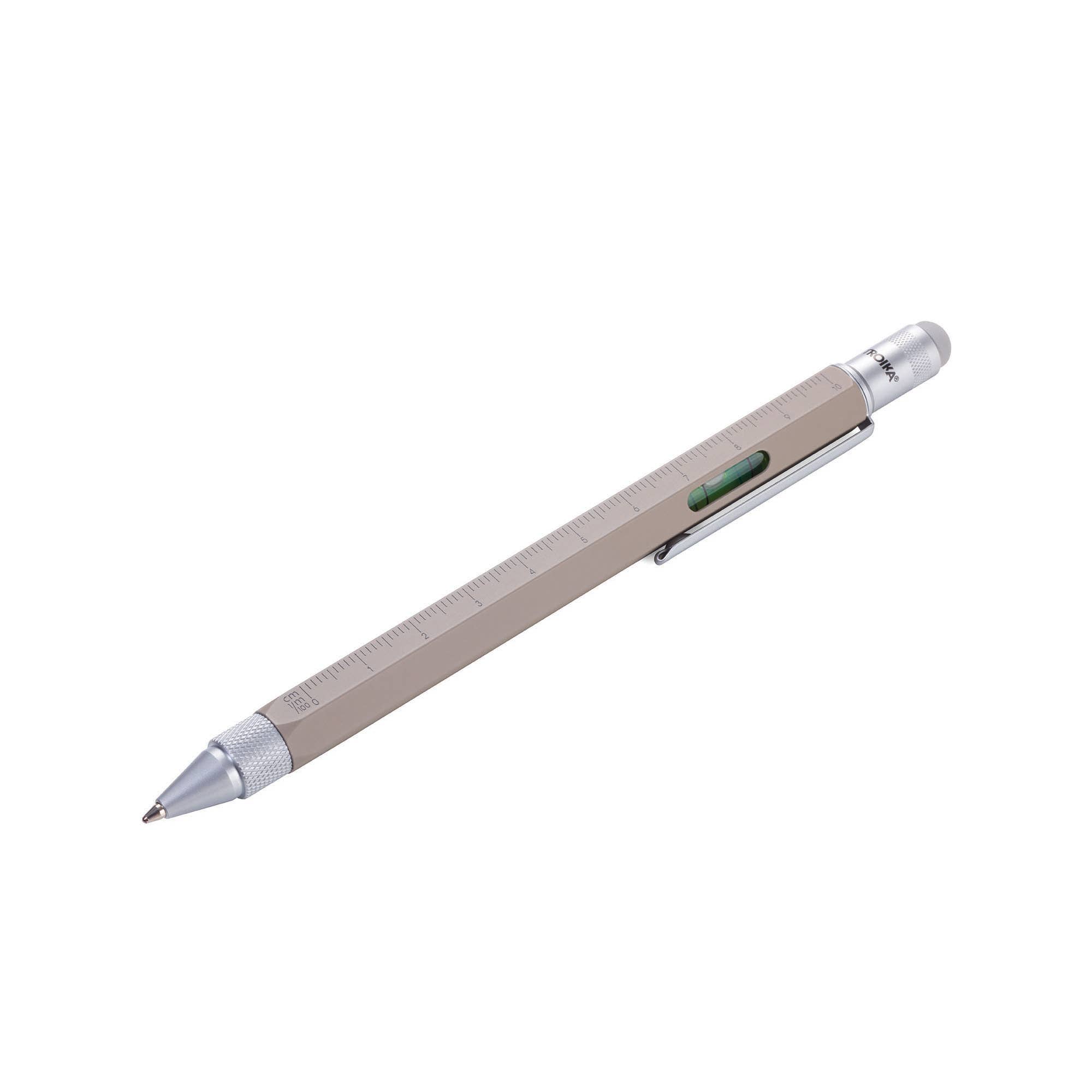 Troika Construction Ballpoint Tool Pen: Black Gold