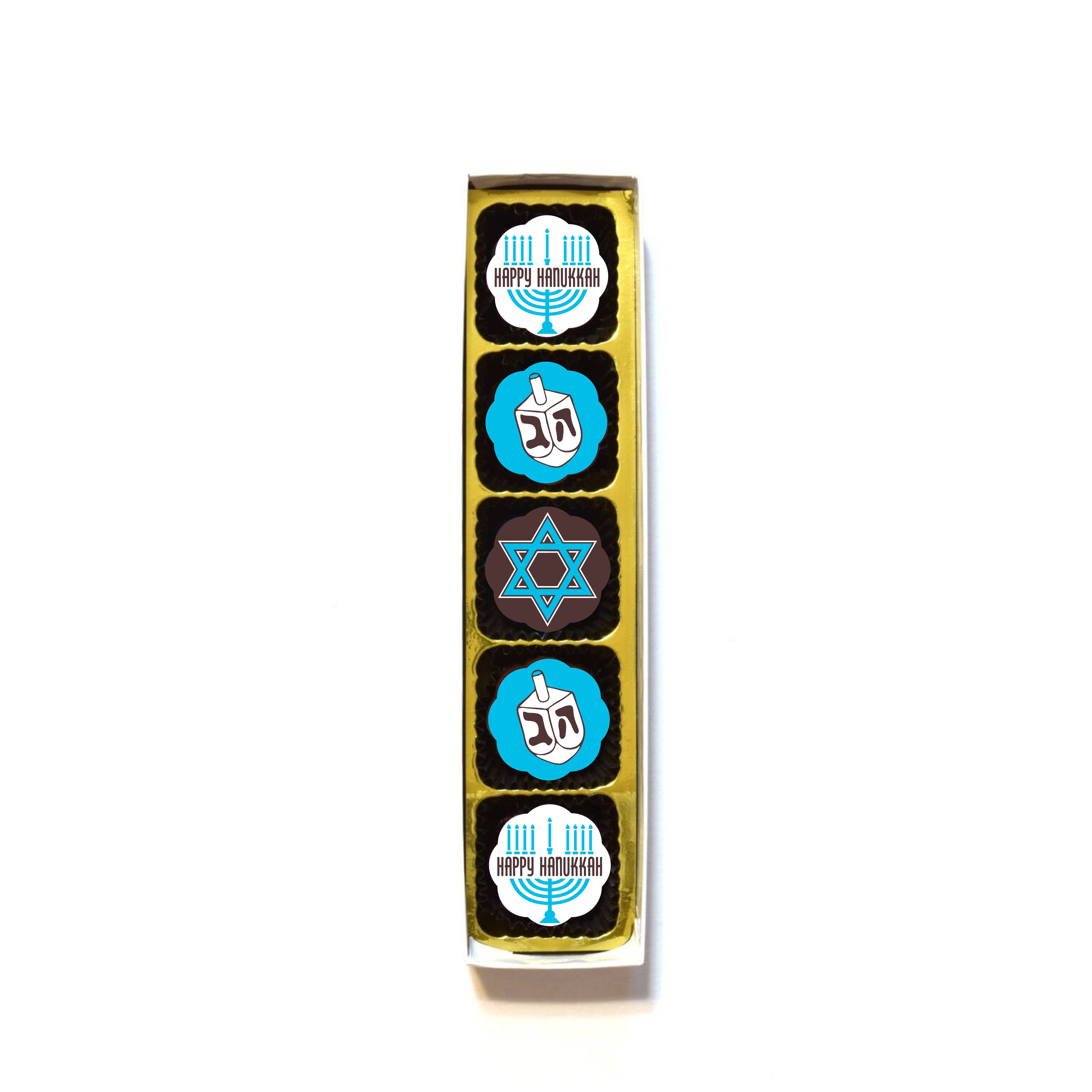 Hanukkah Chocolates - Box of 5