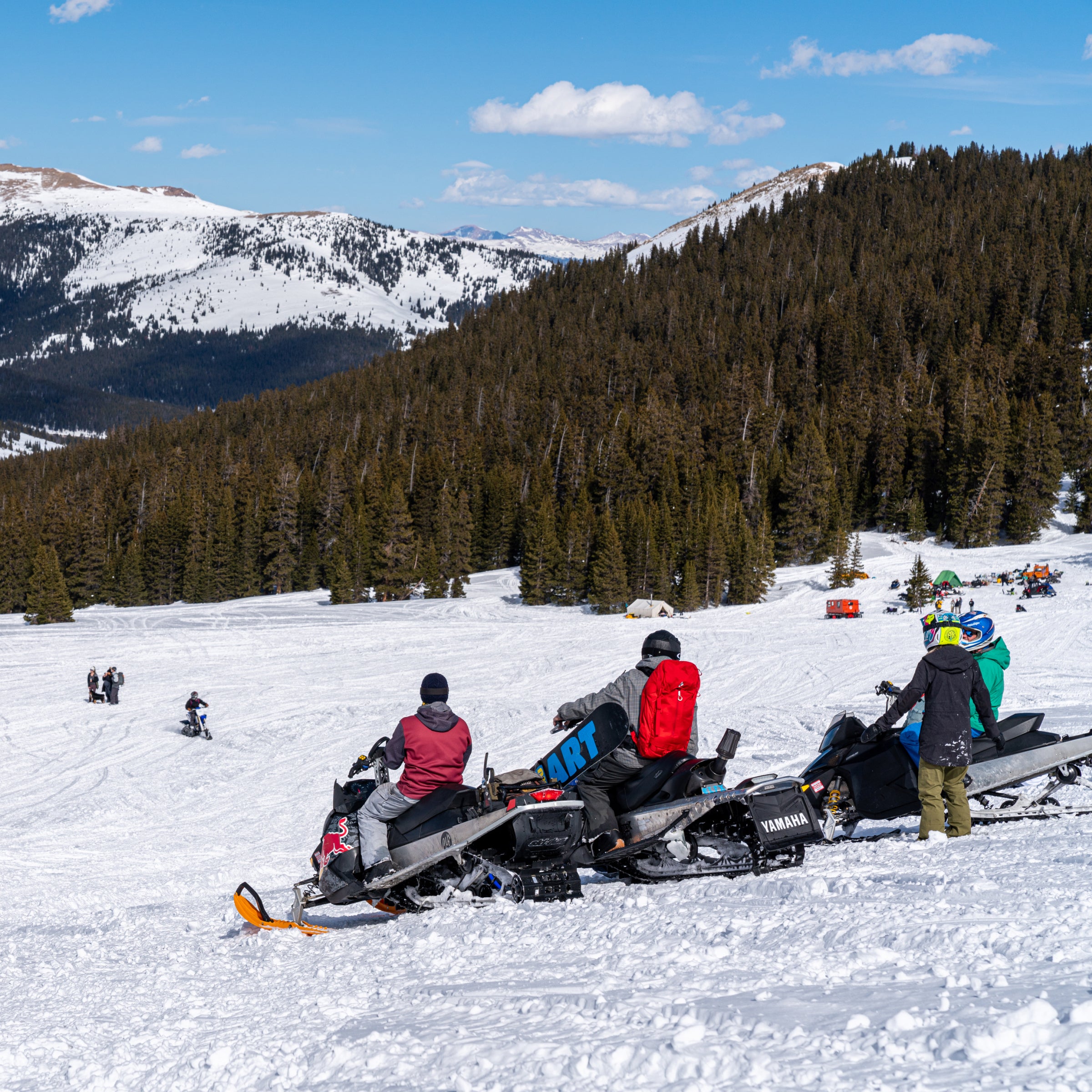 Leadville Guided Snowmobile Tour