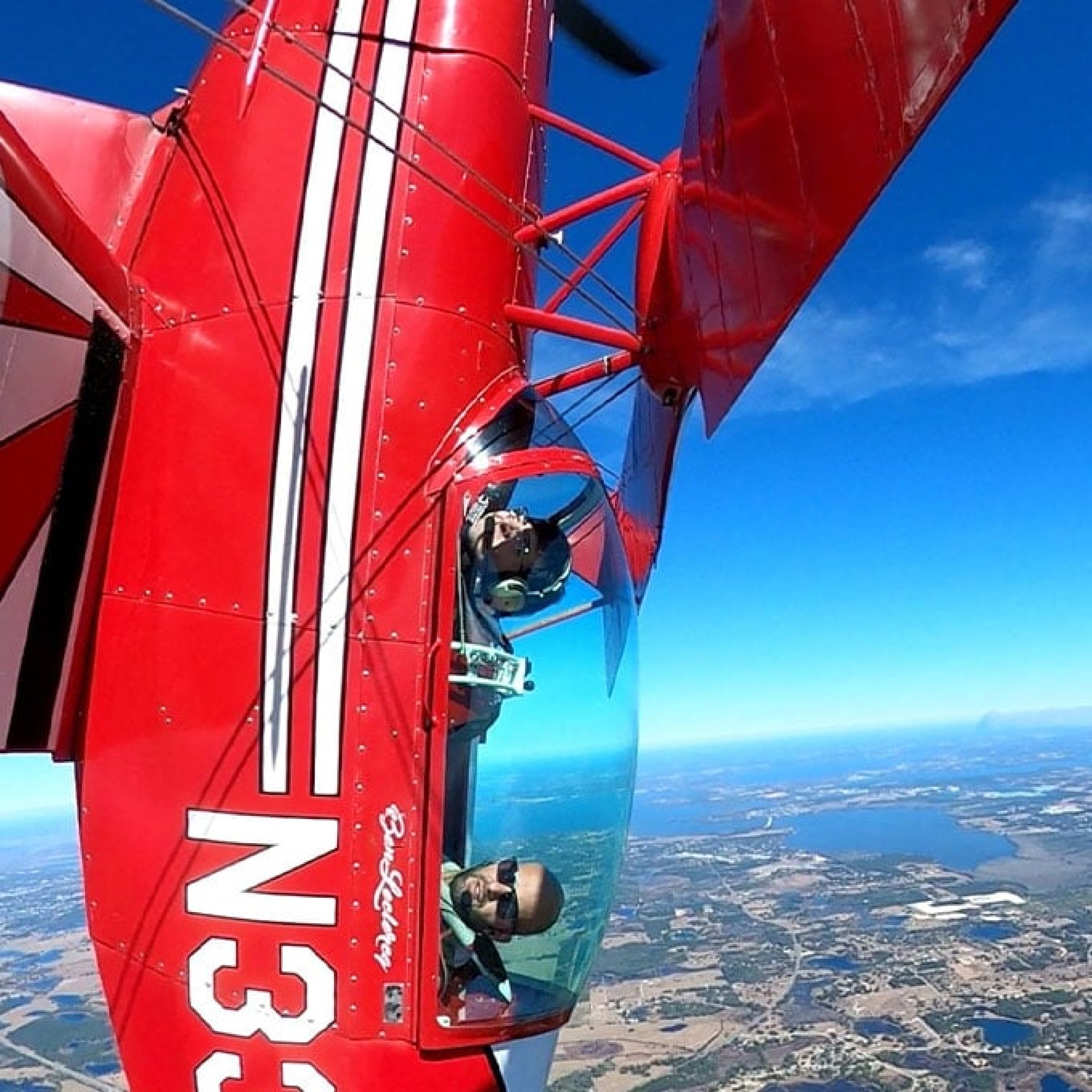 Aerobatic Biplane Experience