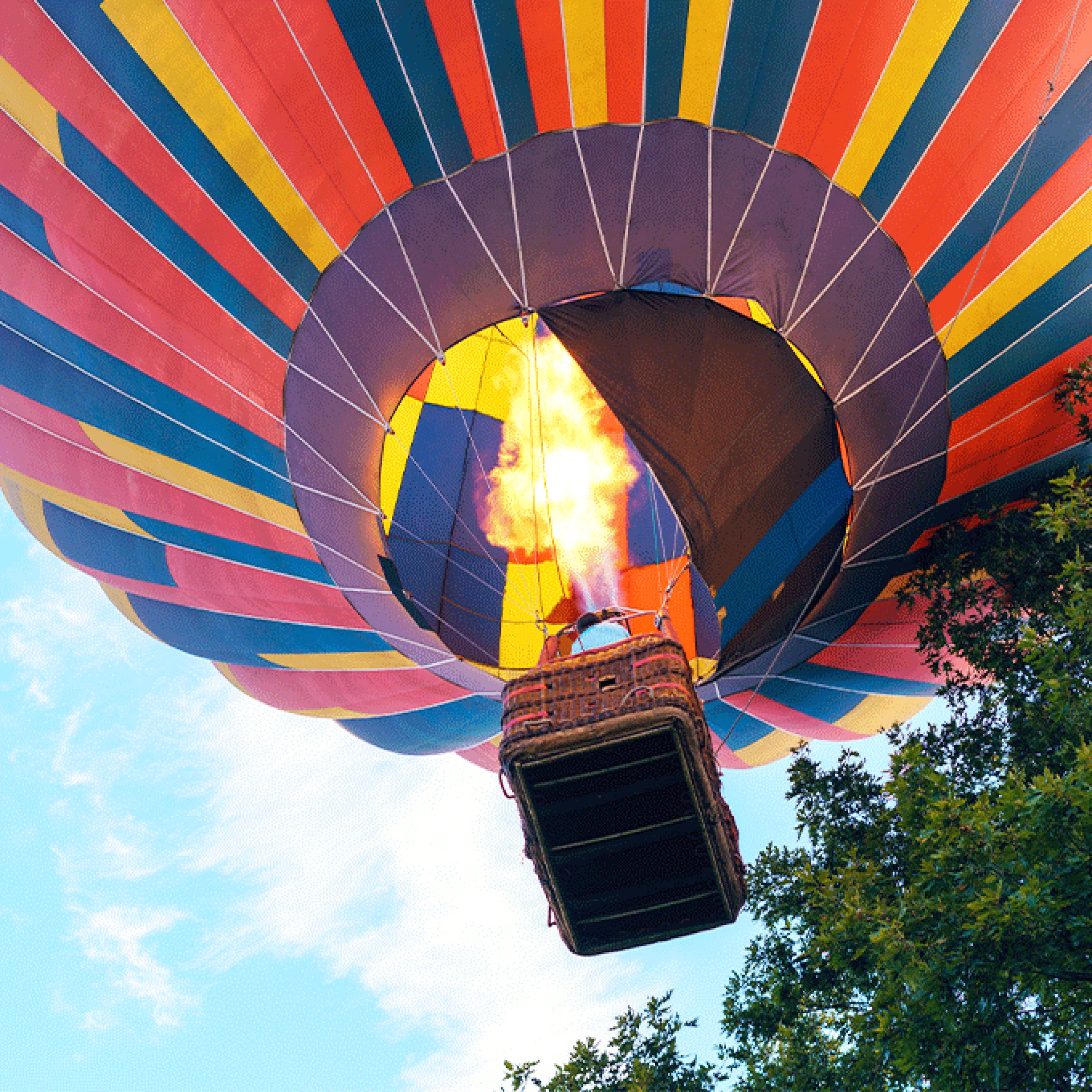 Shared Hot Air Balloon Ride with Champagne Toast