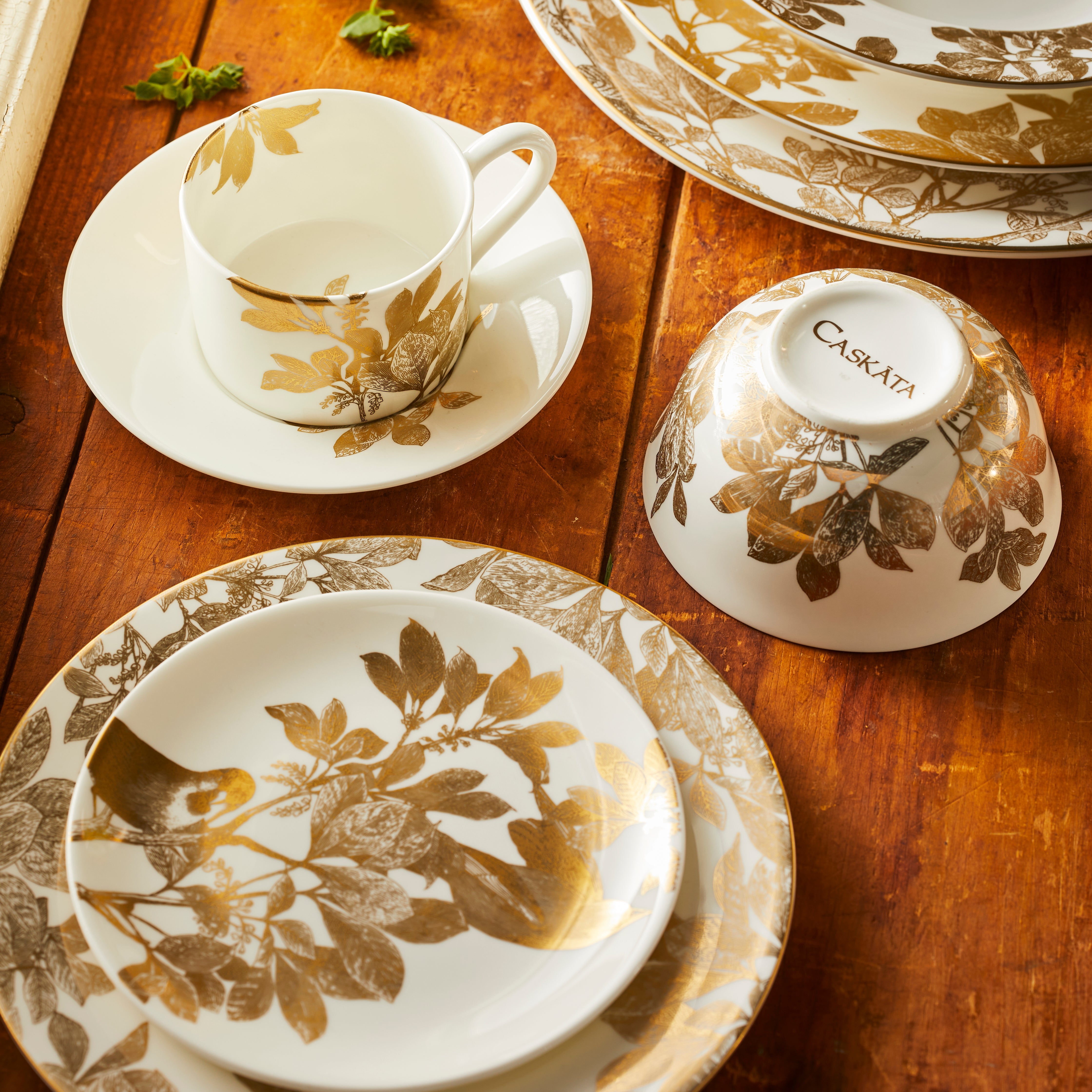 Arbor Birds Small Plates, Set of 4