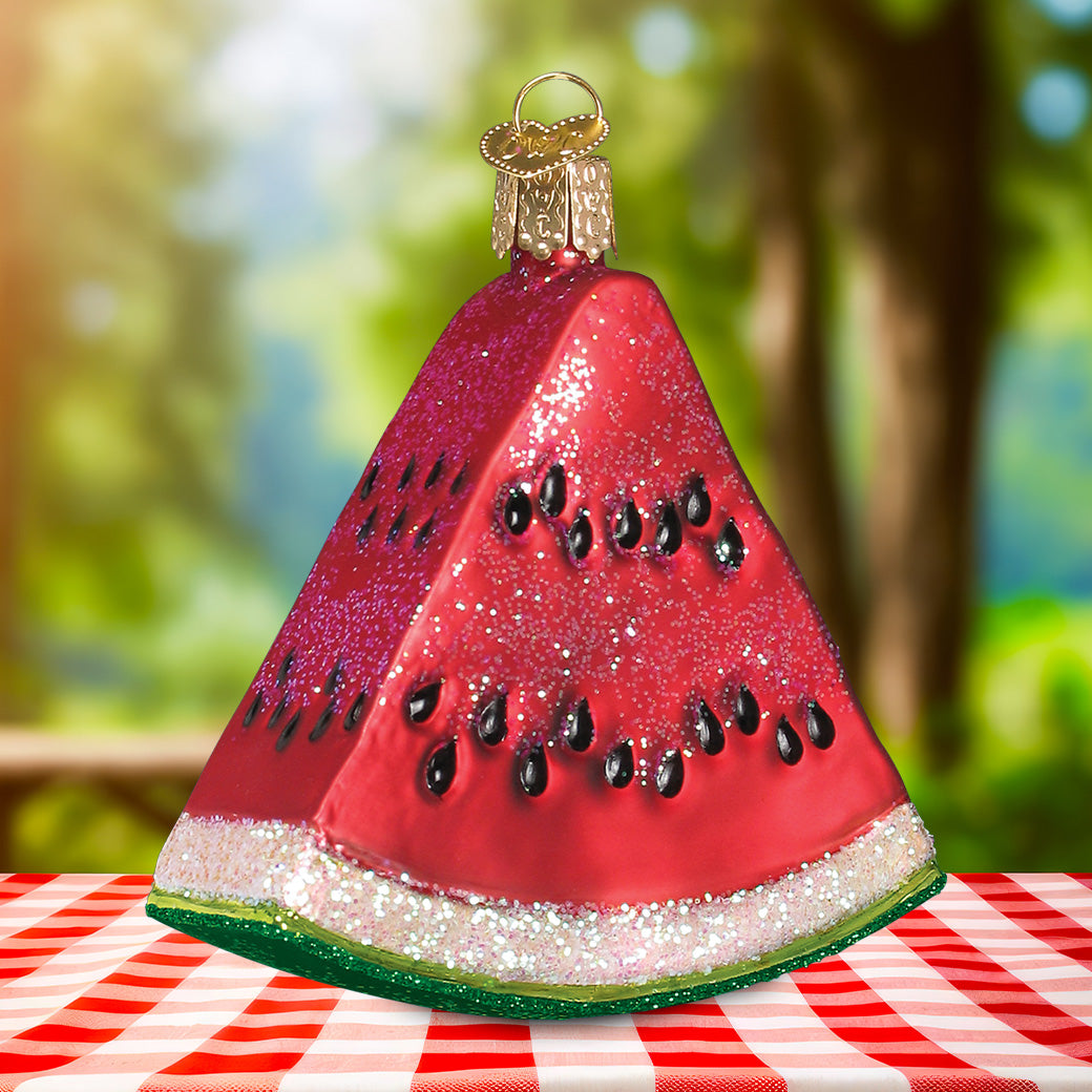 Watermelon Wedge Ornament Old World Christmas