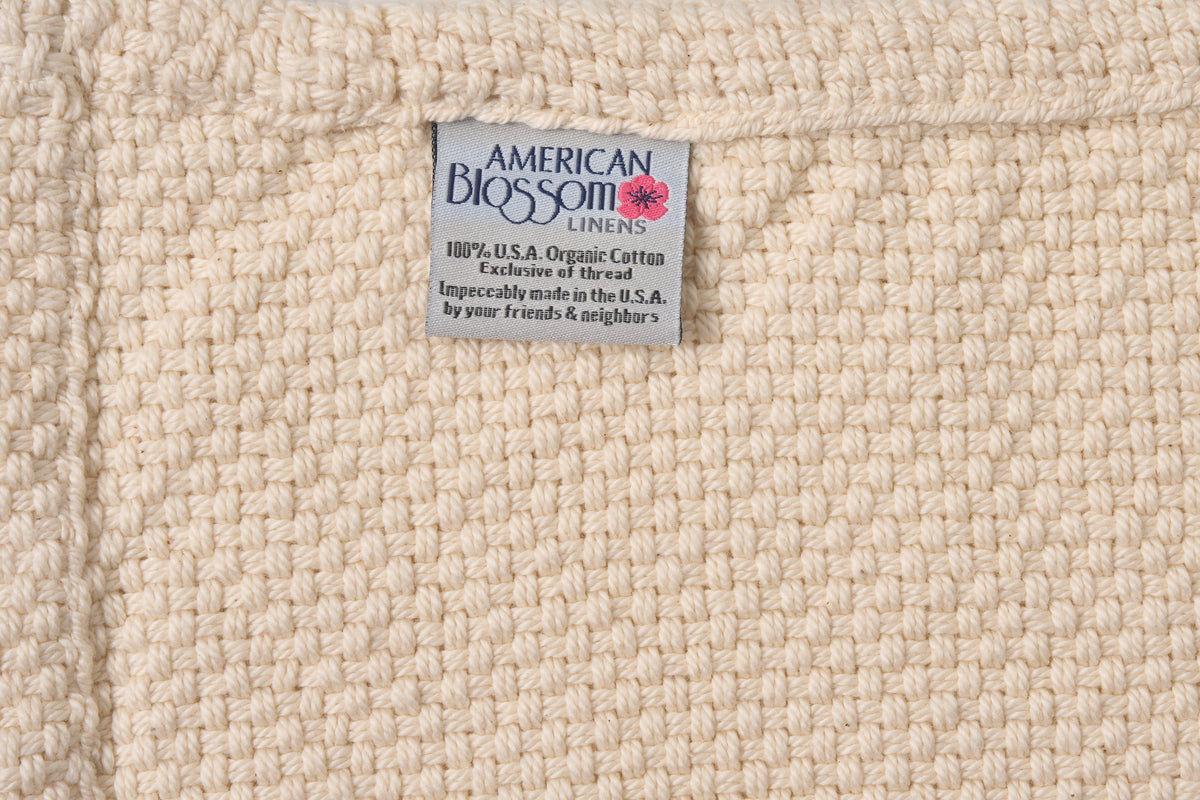 Basketweave 2 x 2 Cotton Blanket