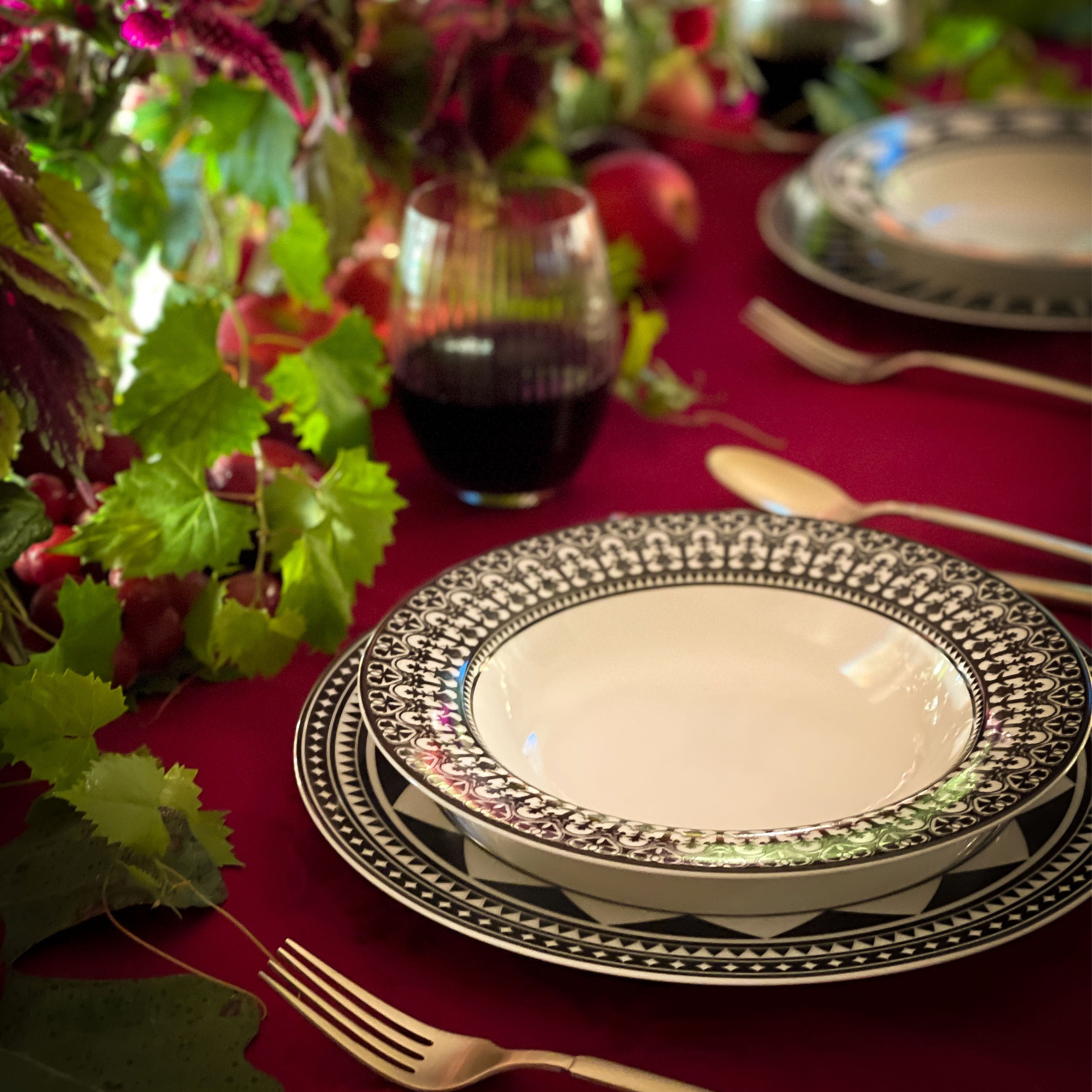 Casablanca Rimmed Soup Bowl