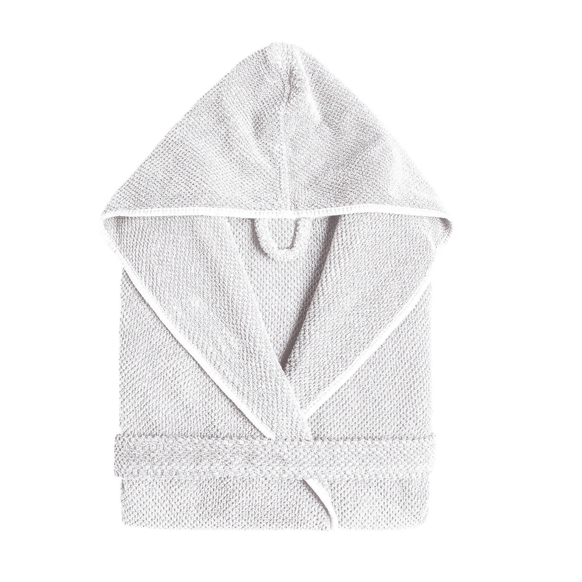 BEE WAFFLE BATHROBE HOODED
