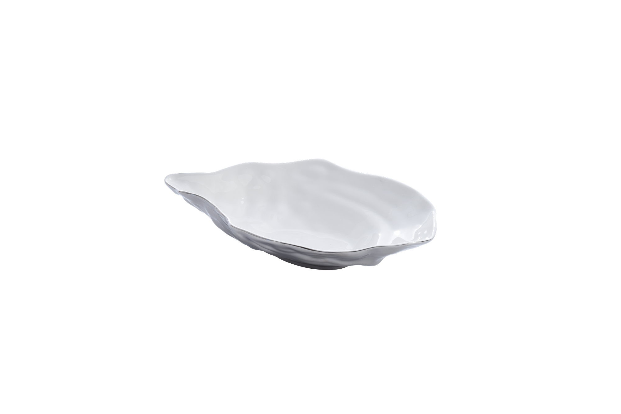 The Oysters Large Oyster Bowl Titanium Exterior