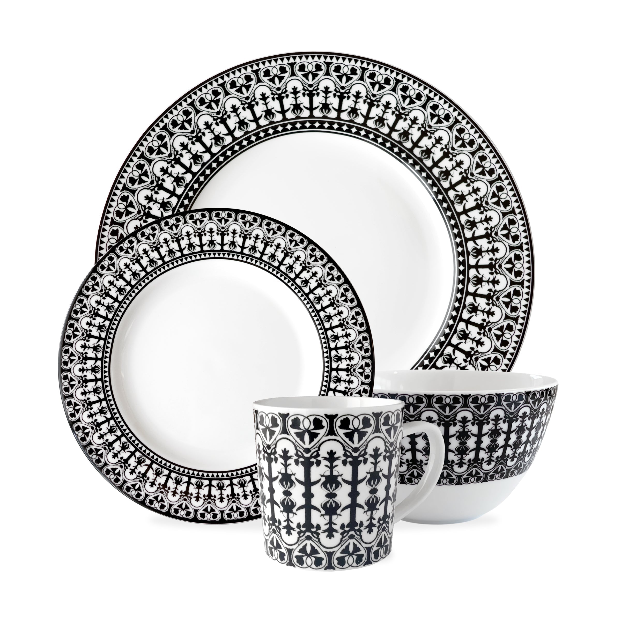 Casablanca 4-Piece Place Setting