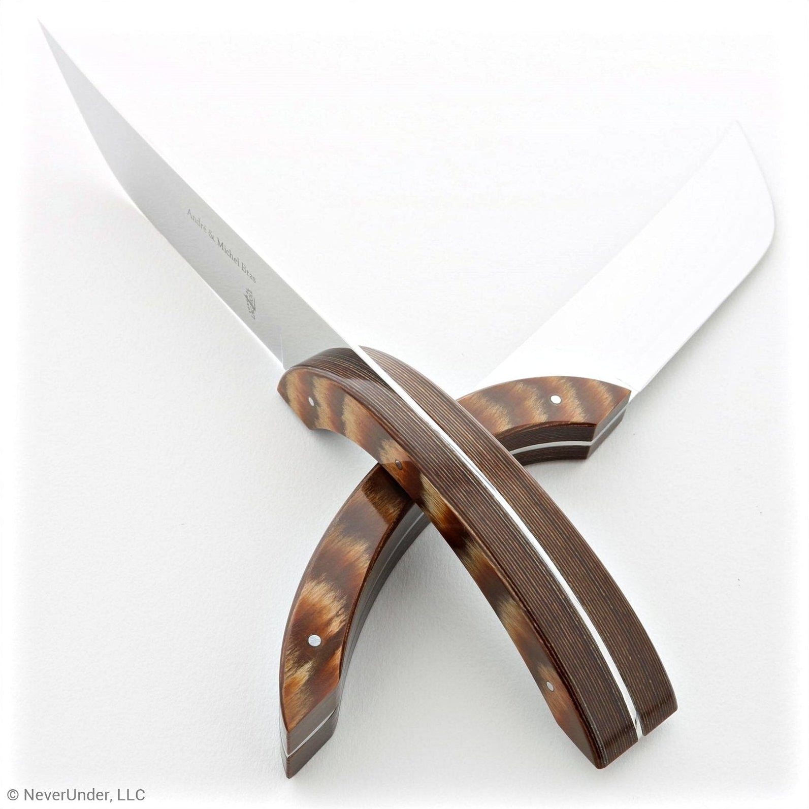 Cheese knife Michel and André Bras by Forge de Laguiole