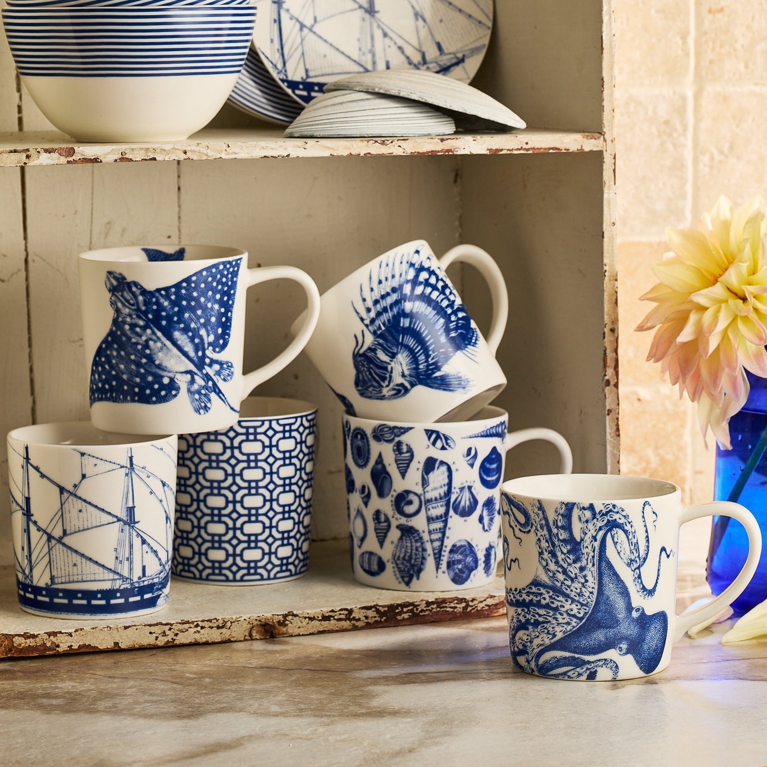 Spiky Fish Mug