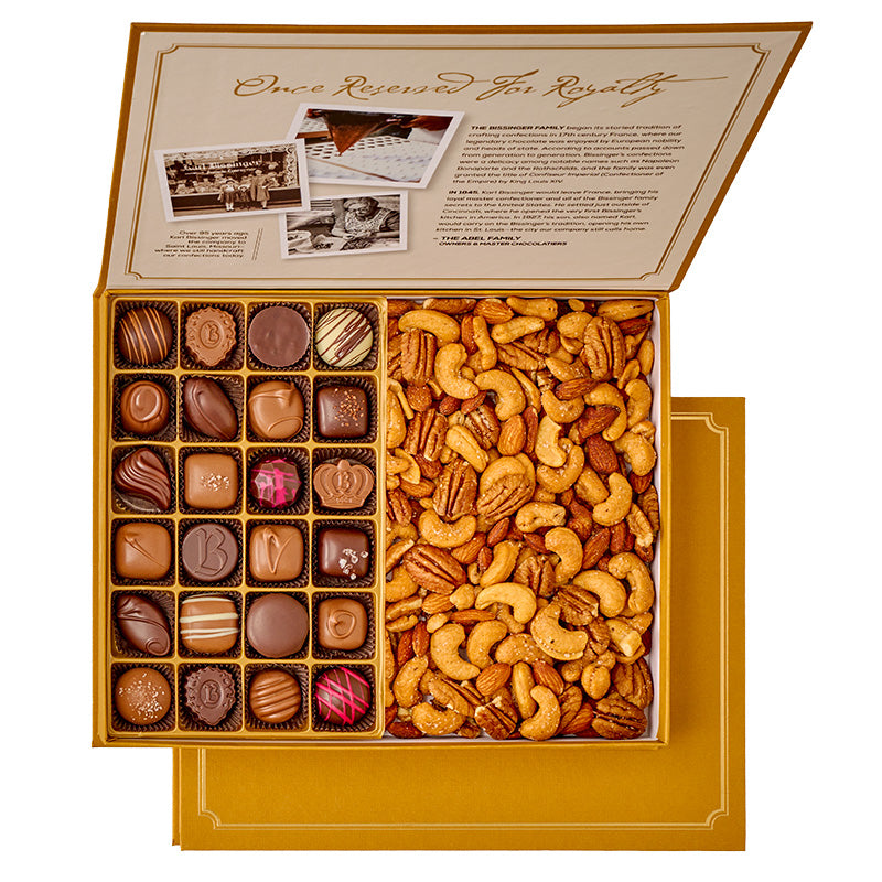 Connoisseur Collection - 25 pcs. Assorted with Nuts Bissinger's Handcrafted Chocolatier