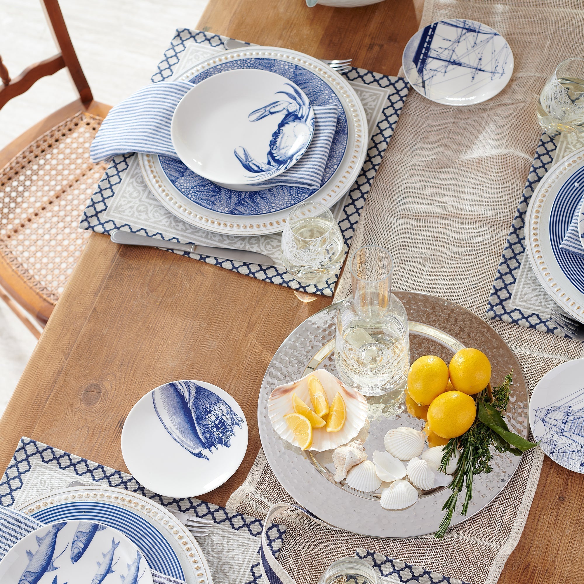 Rigging Small Plates, Set of 4