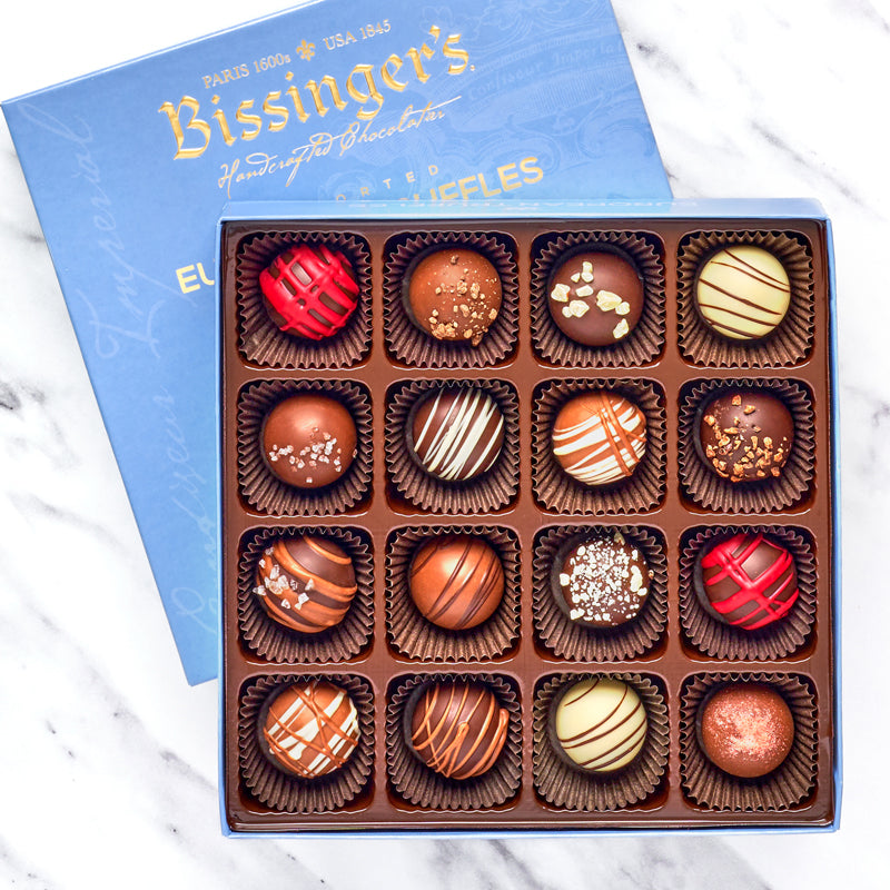 Bissinger's European Truffles -16 PC Gift Box Bissinger's Handcrafted Chocolatier