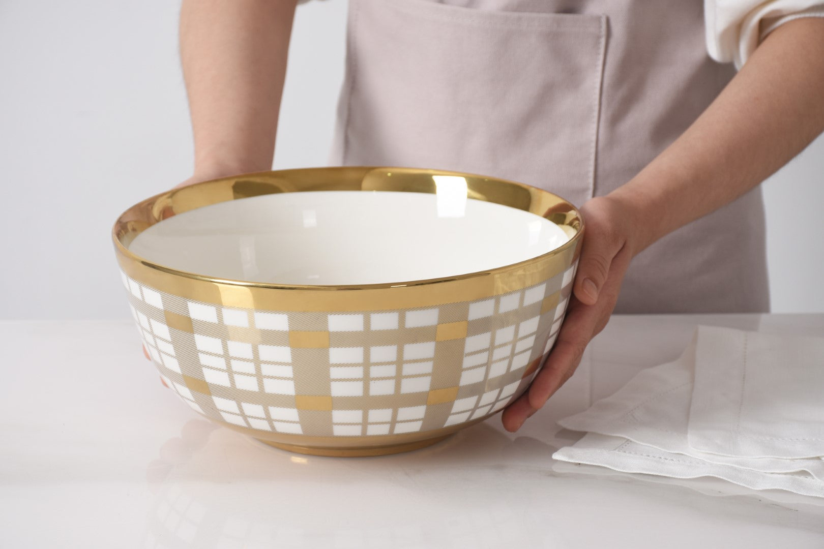 For The Holidays Large Bowl