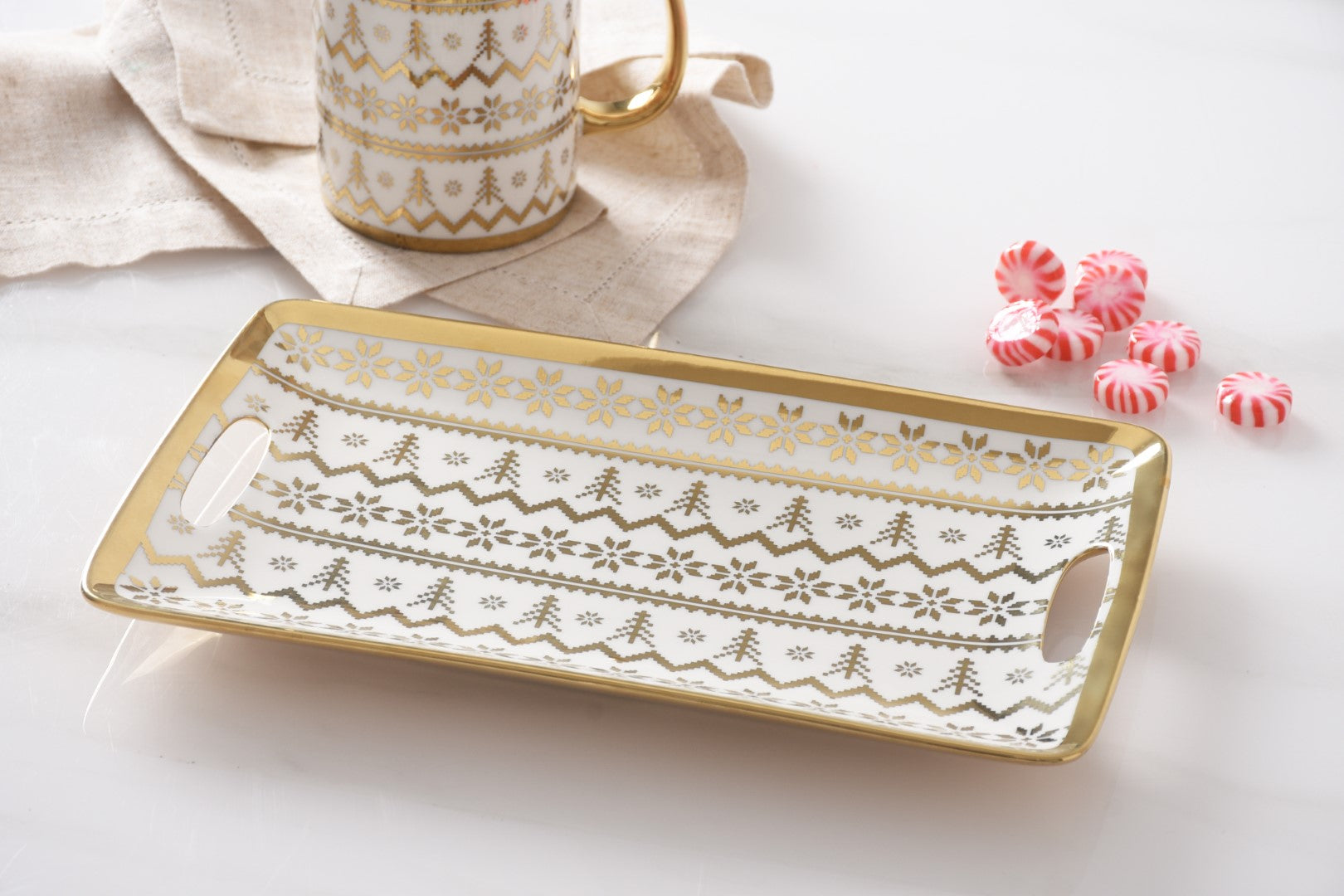 For The Holidays Small Tray