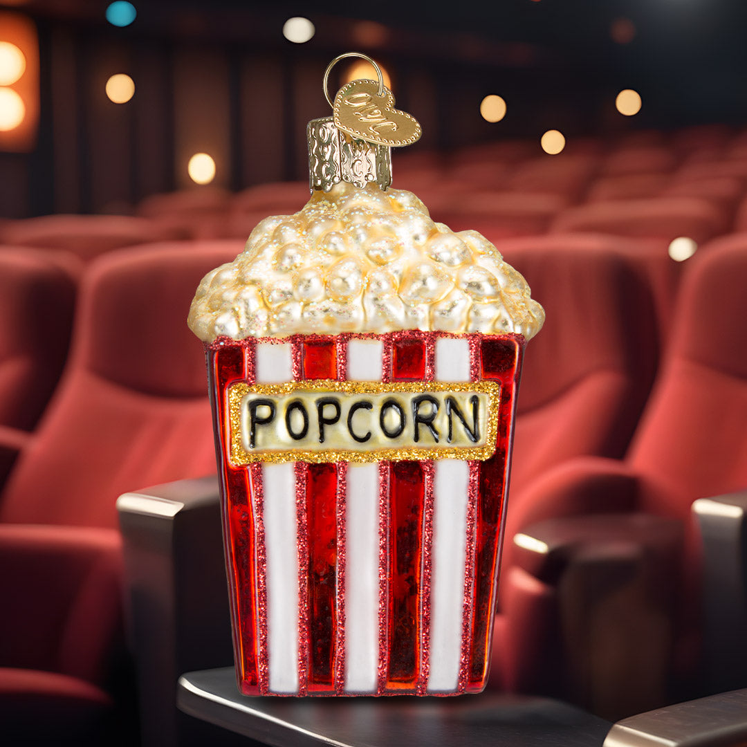 Popcorn Ornament Old World Christmas