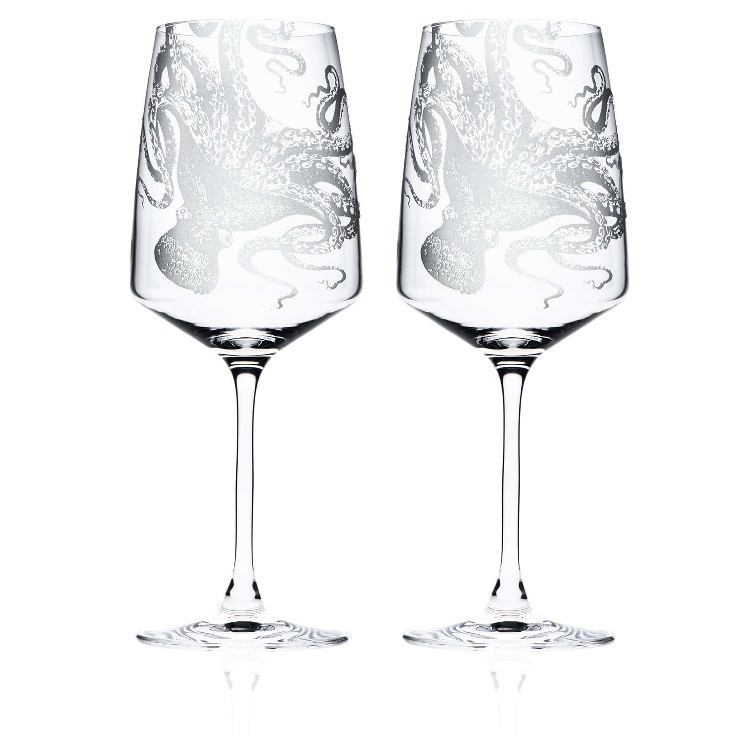 Lucy Red Wine Glasses, Set of 2