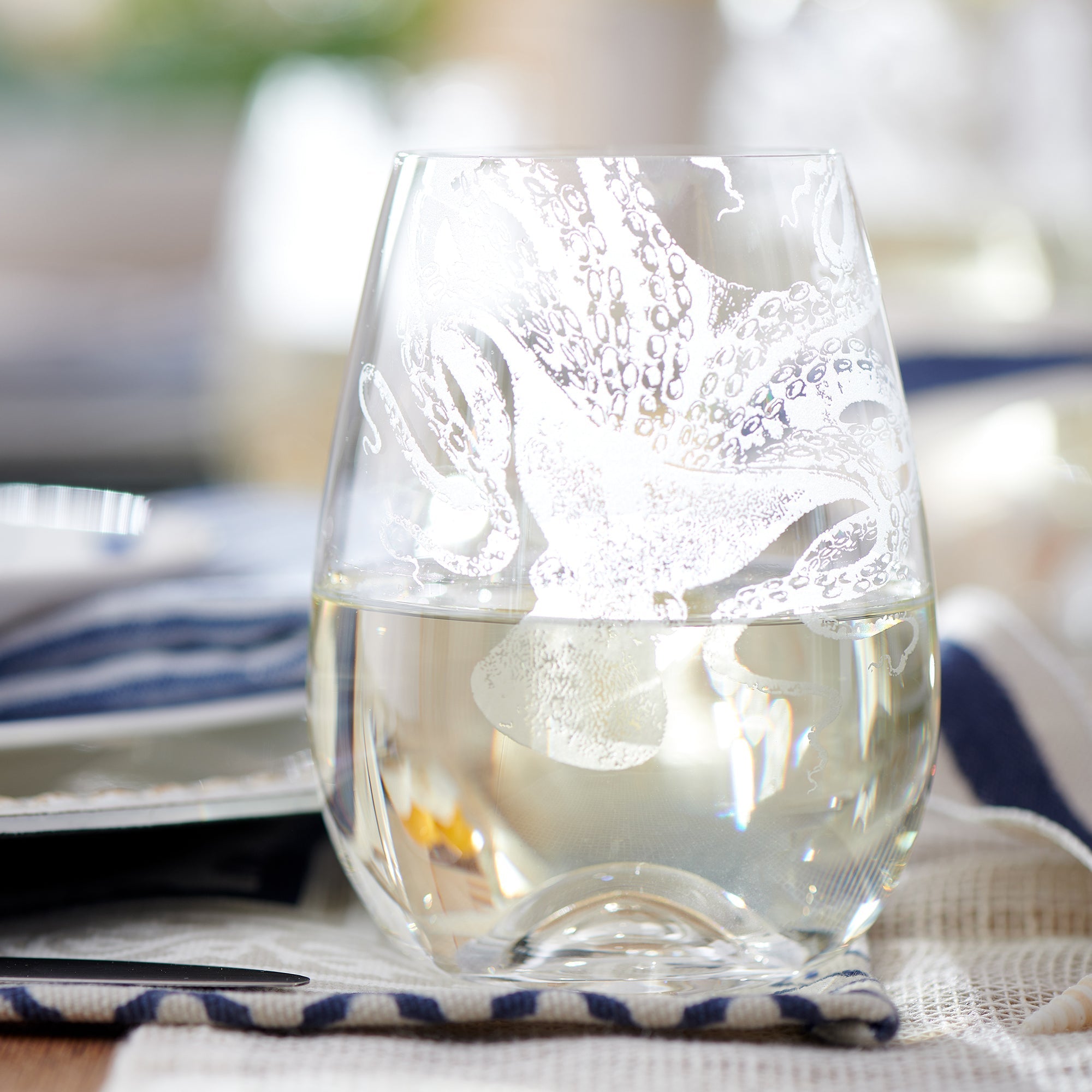 Lucy Stemless Wine Glasses, Set of 2