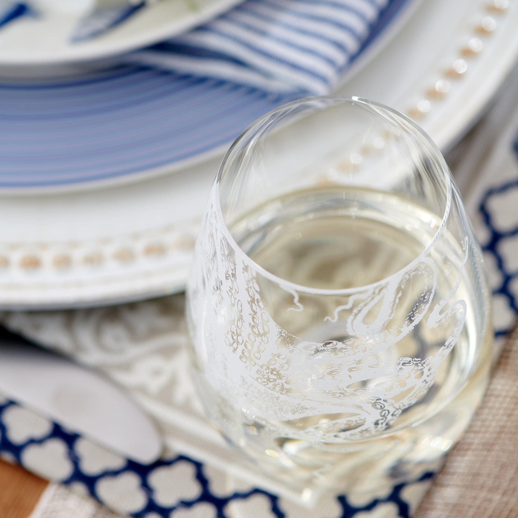 Lucy Stemless Wine Glasses, Set of 2