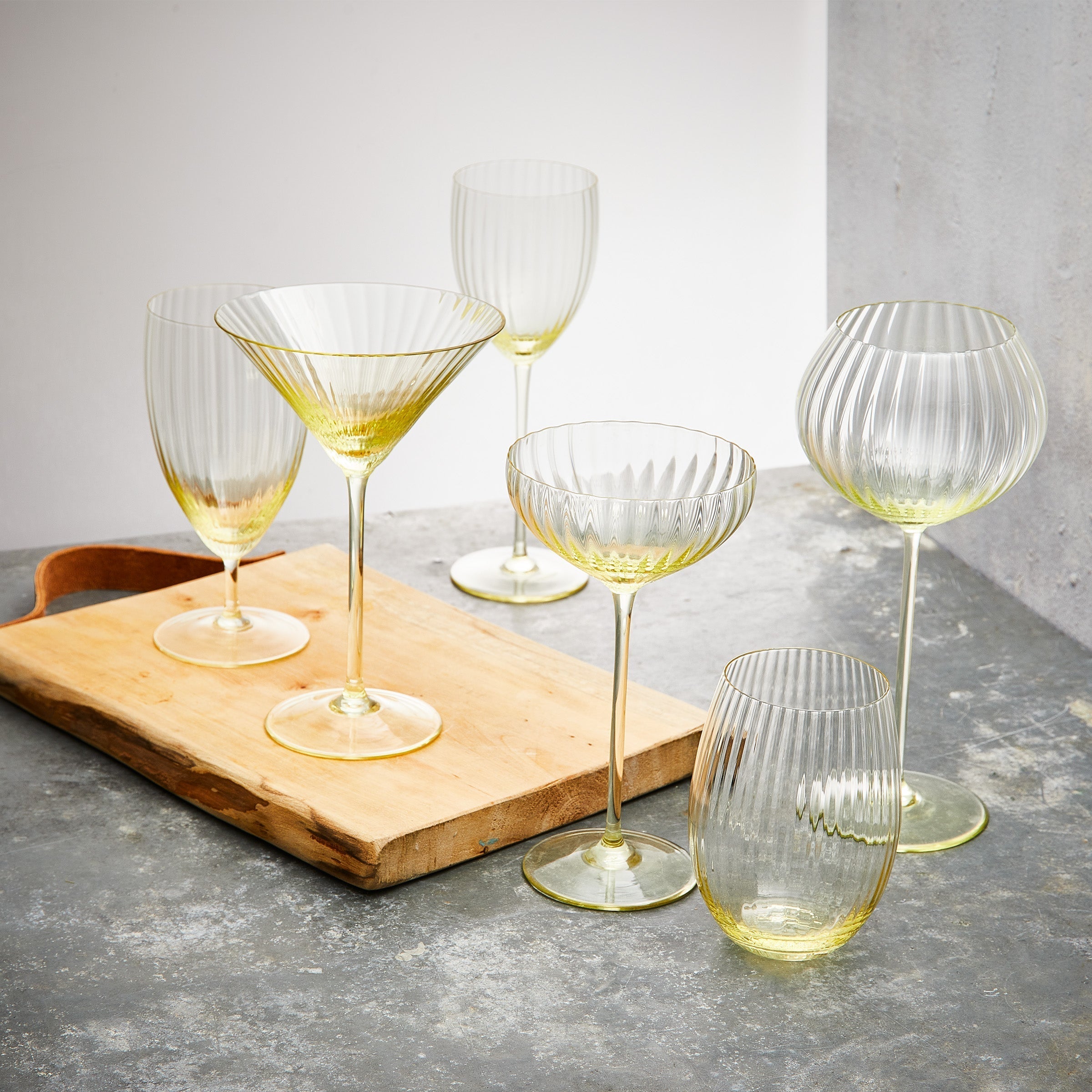 Quinn Coupe Glasses, Set of 2