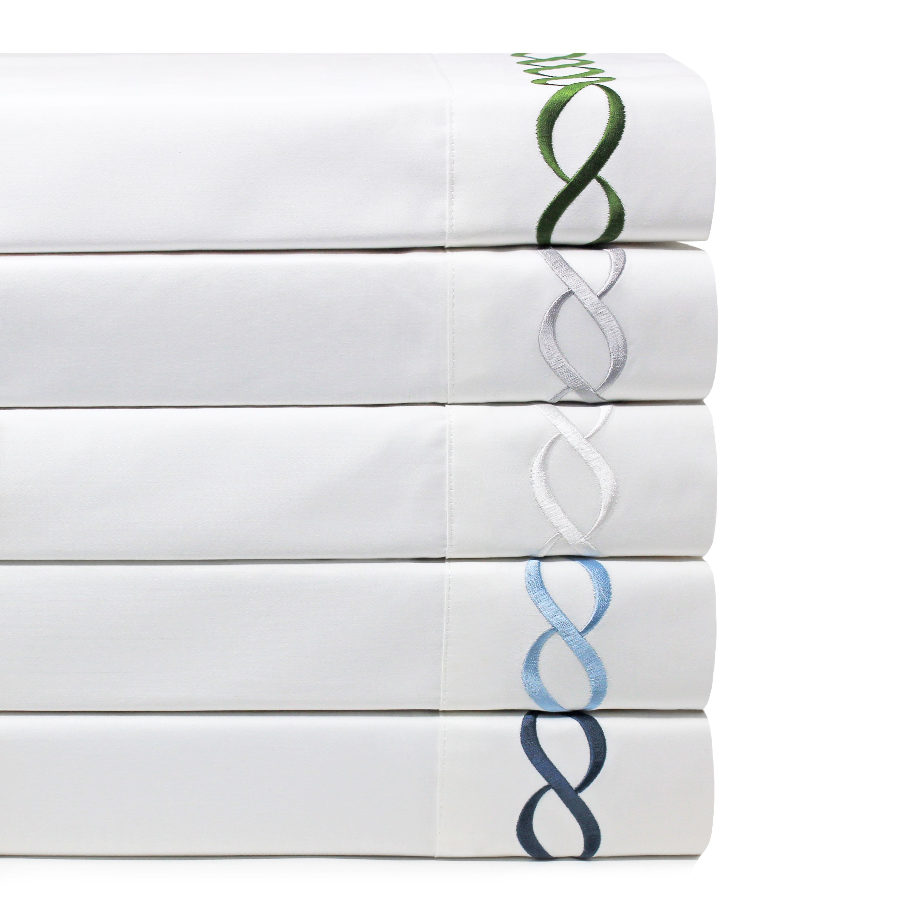 600 Thread Count Rope Embroidered Duvet Set