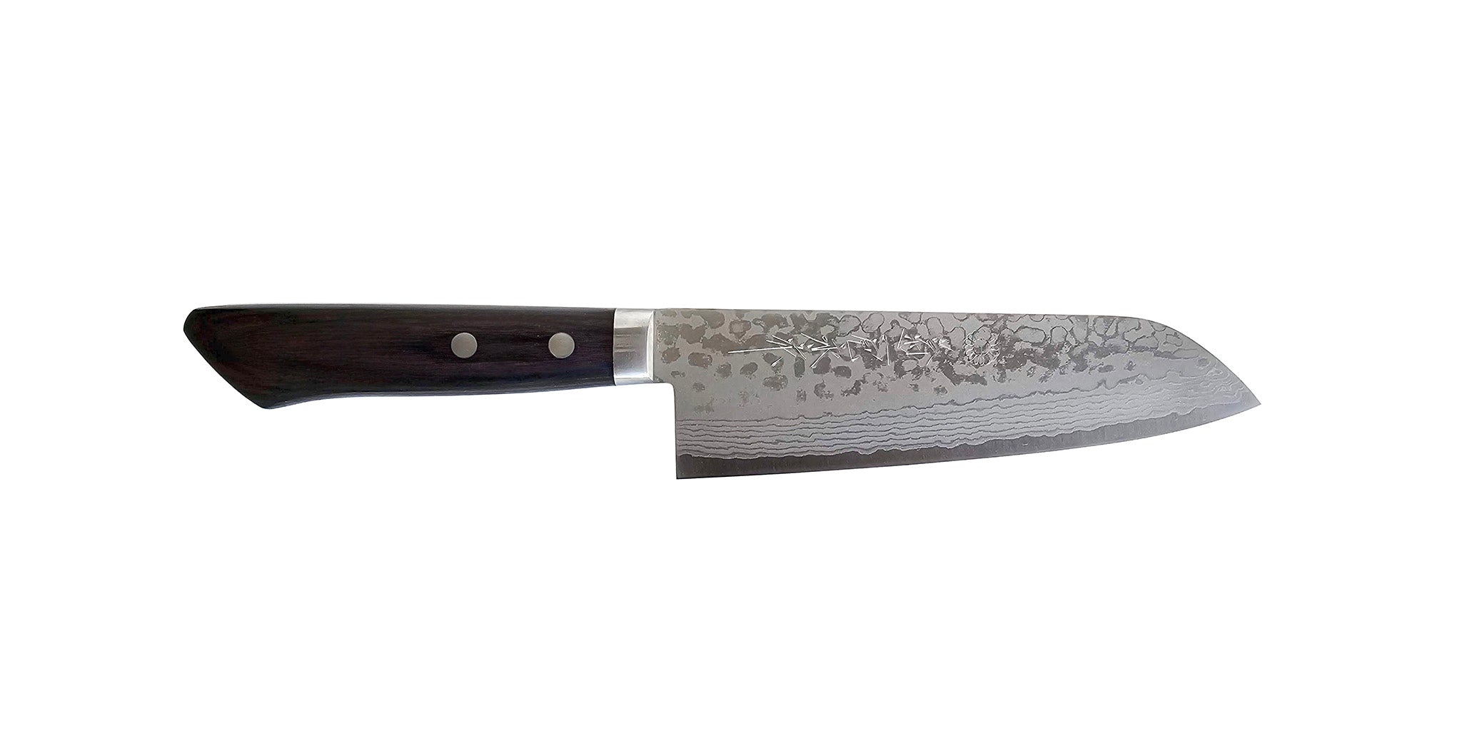 SUMI Series - 17 Layer Damascus Santoku Kikuichi Cutlery