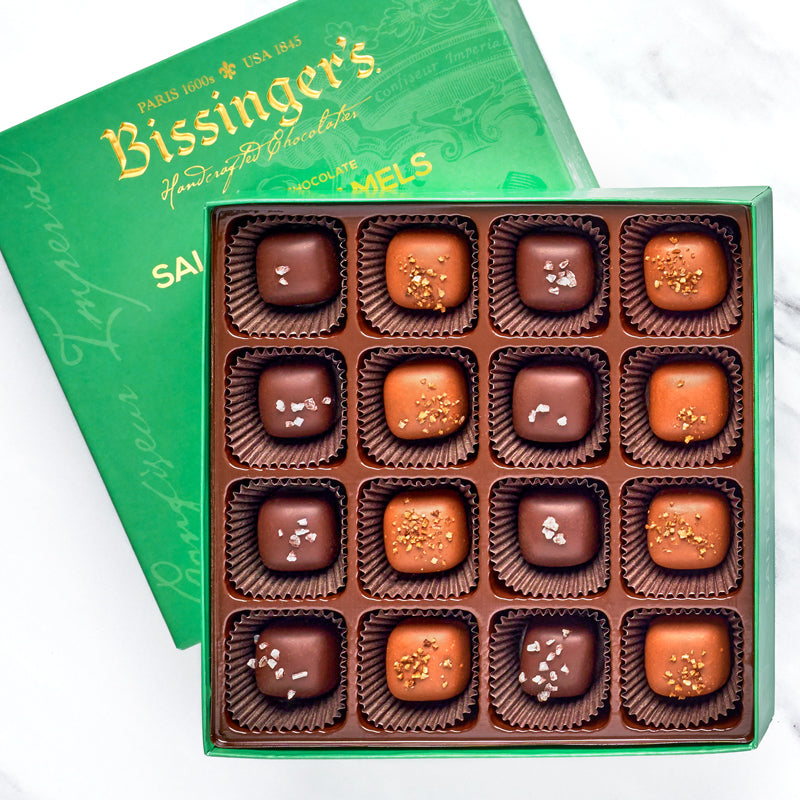 Bissinger's Salted Caramels – 16 PC Bissinger's Handcrafted Chocolatier