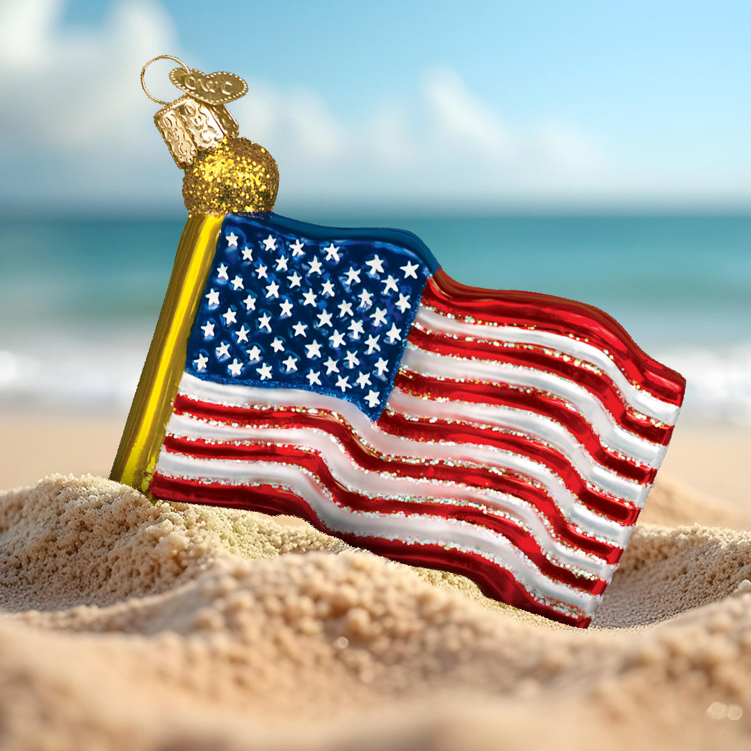 Star-spangled Banner Ornament Old World Christmas