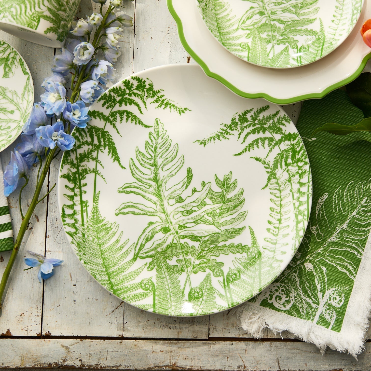Spring Verde Round Platter