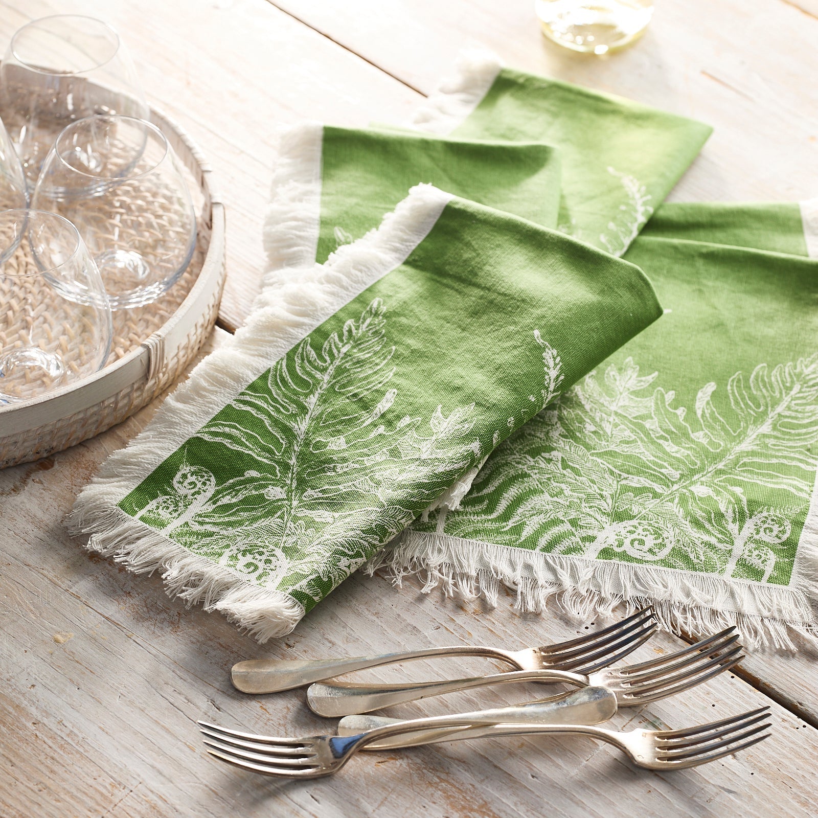 Spring Verde Dinner Napkins