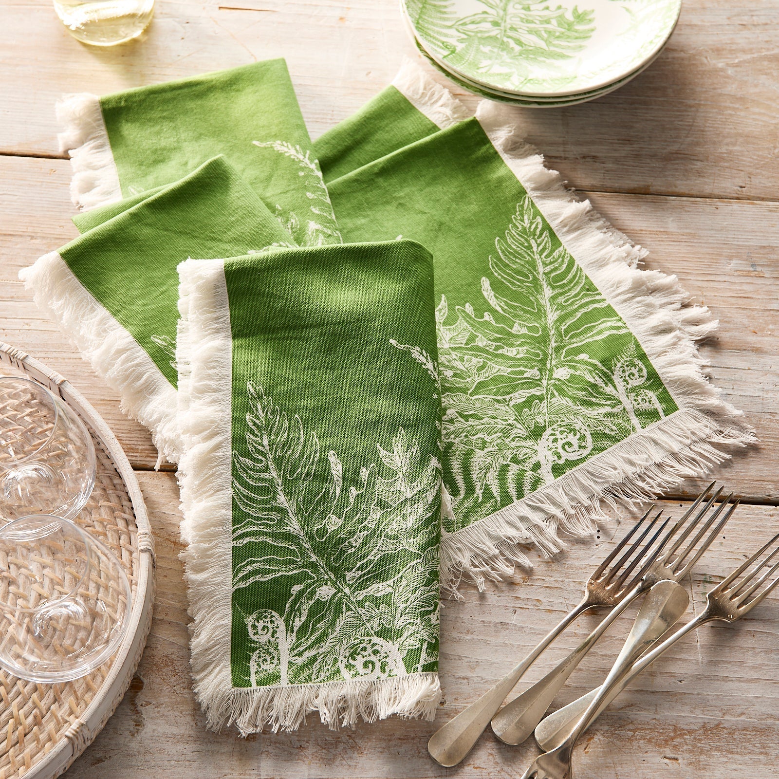 Spring Verde Dinner Napkins