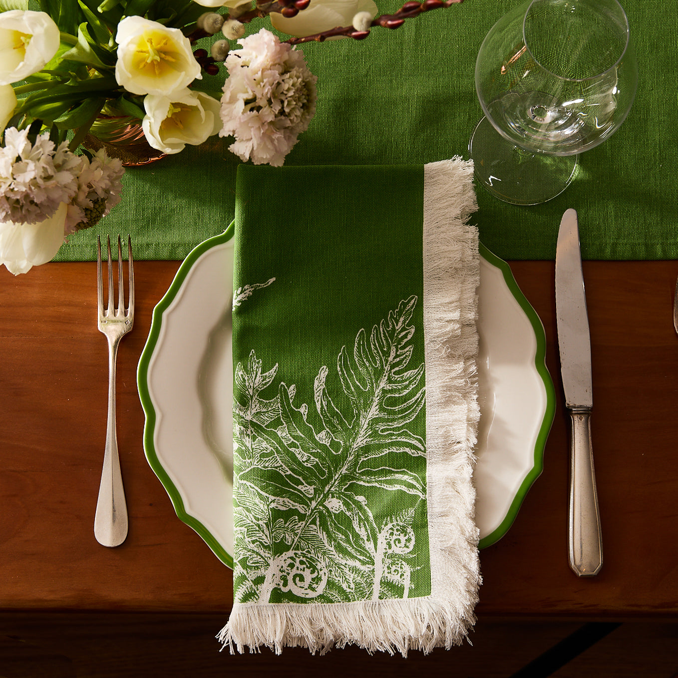 Spring Verde Dinner Napkins