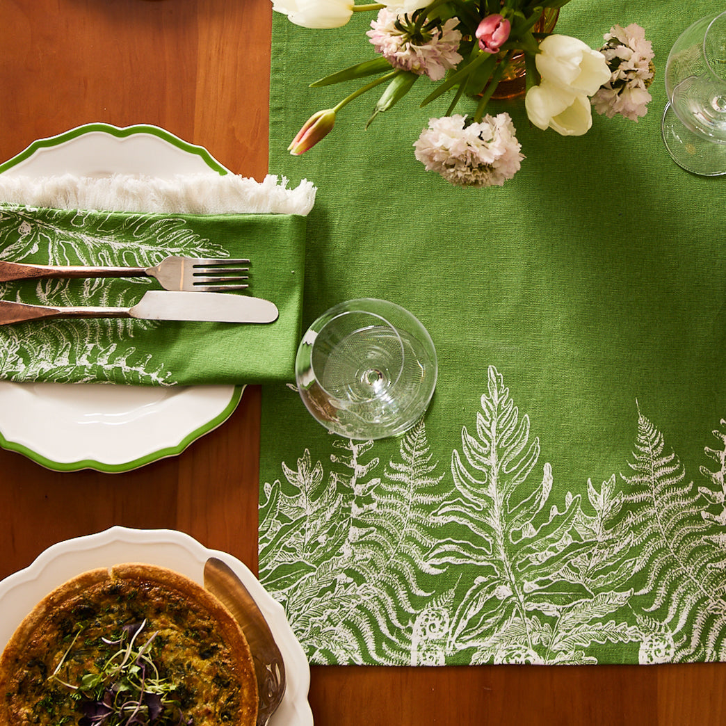Spring Verde Table Runner