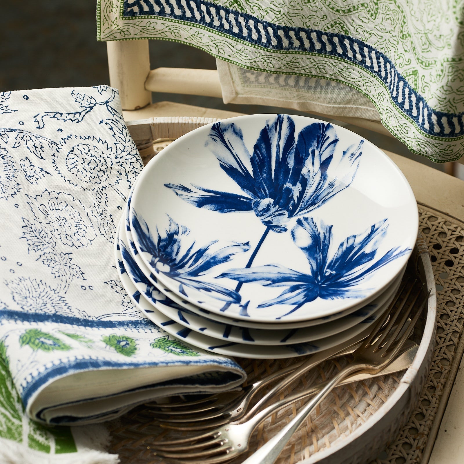 Tulip Coupe Salad Plate