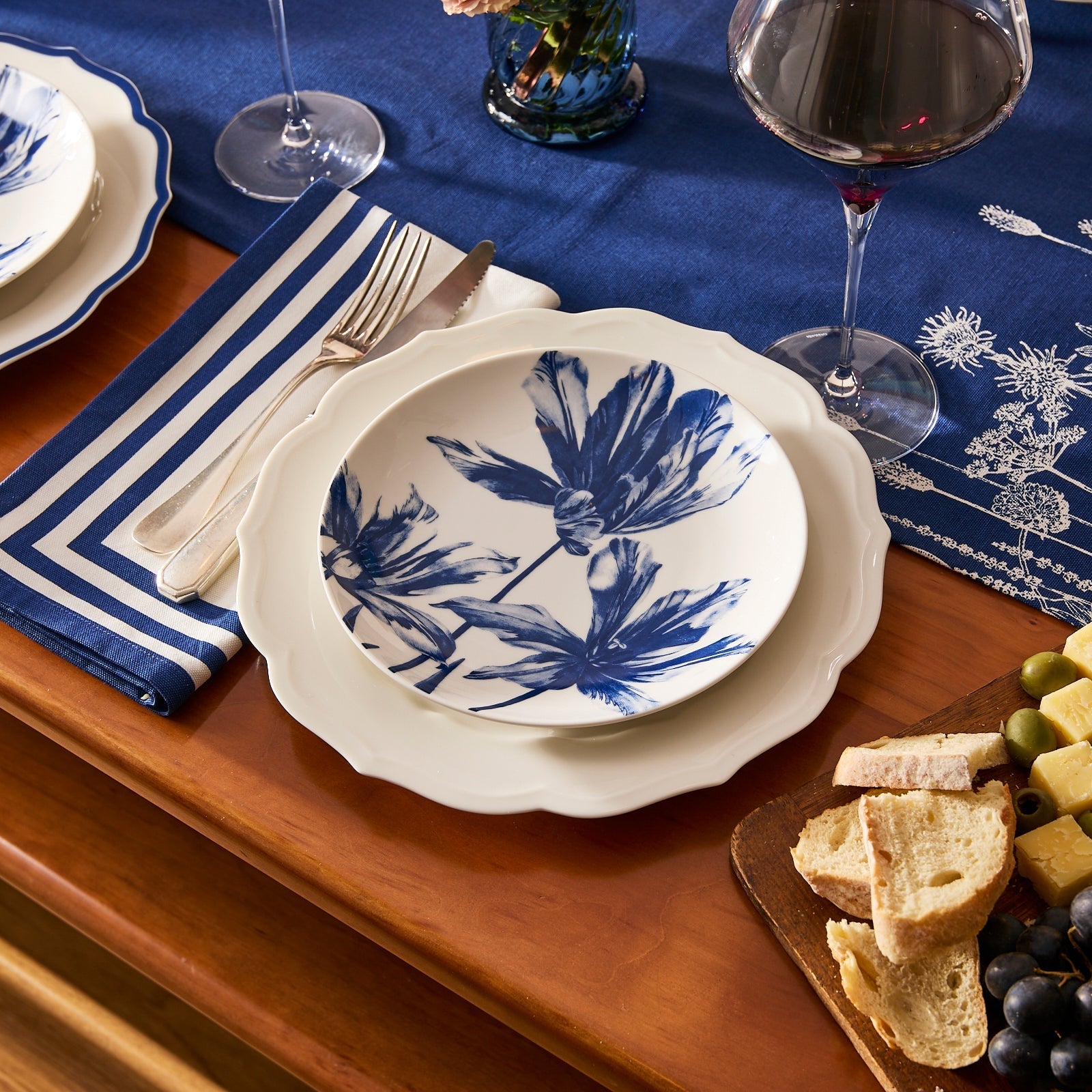 Tulip Coupe Salad Plate