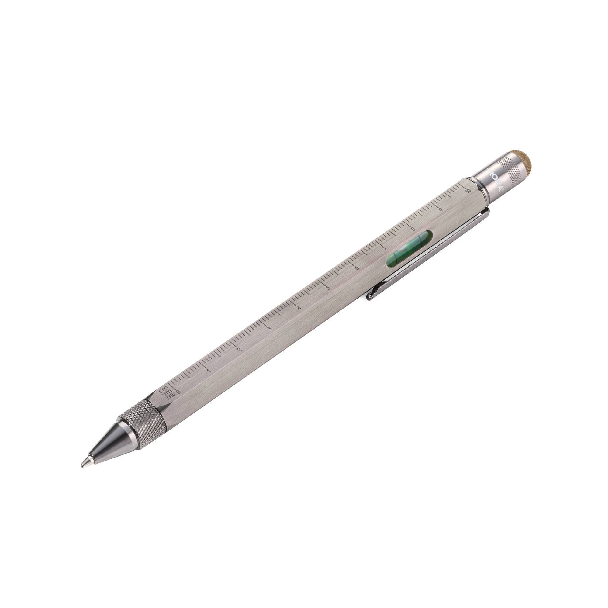 Troika Construction Ballpoint Tool Pen: Black Gold