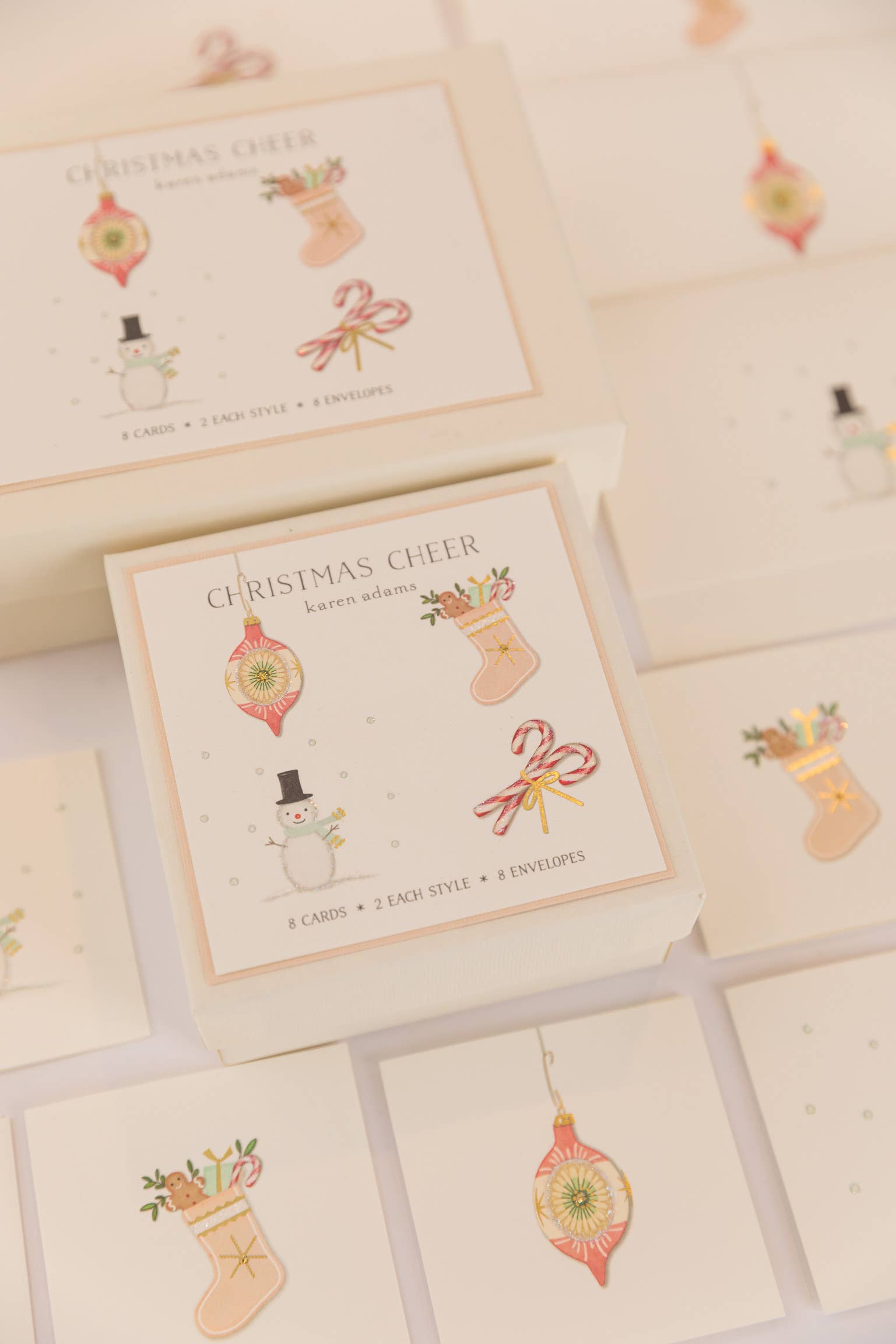 Christmas Canes Individual Gift Enclosure Karen Adams Designs