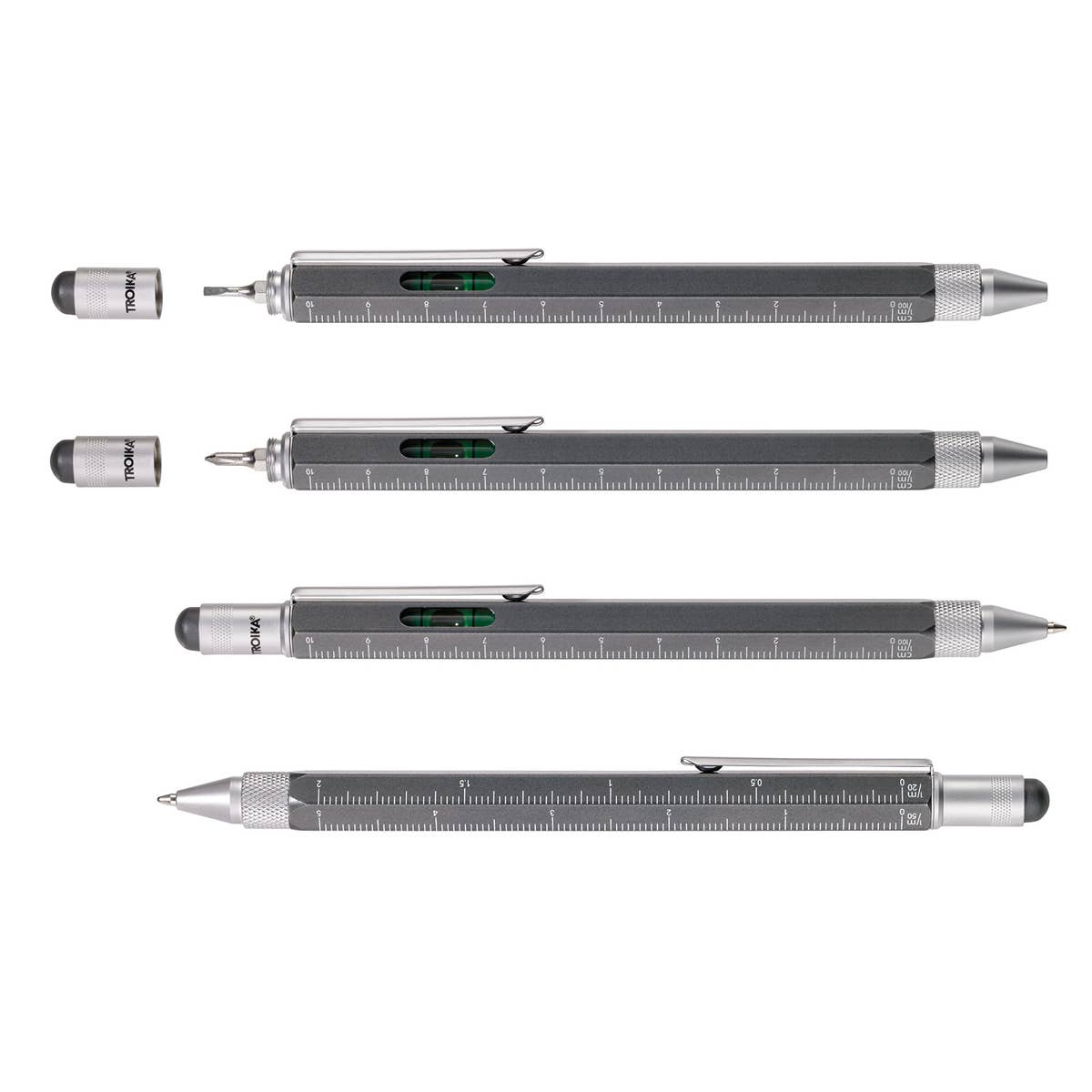 Troika Construction Ballpoint Tool Pen: Black Gold
