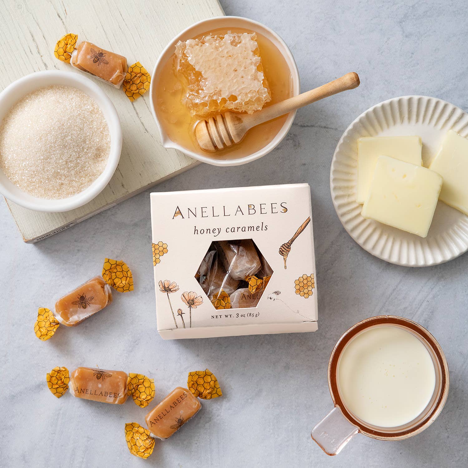 Honey Candy Caramels for Valentine's Day: 3 oz
