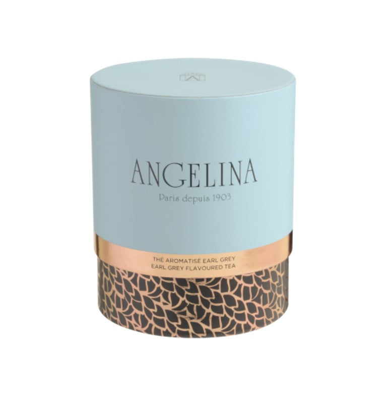 Earl grey flavored tea round box - Angelina Paris