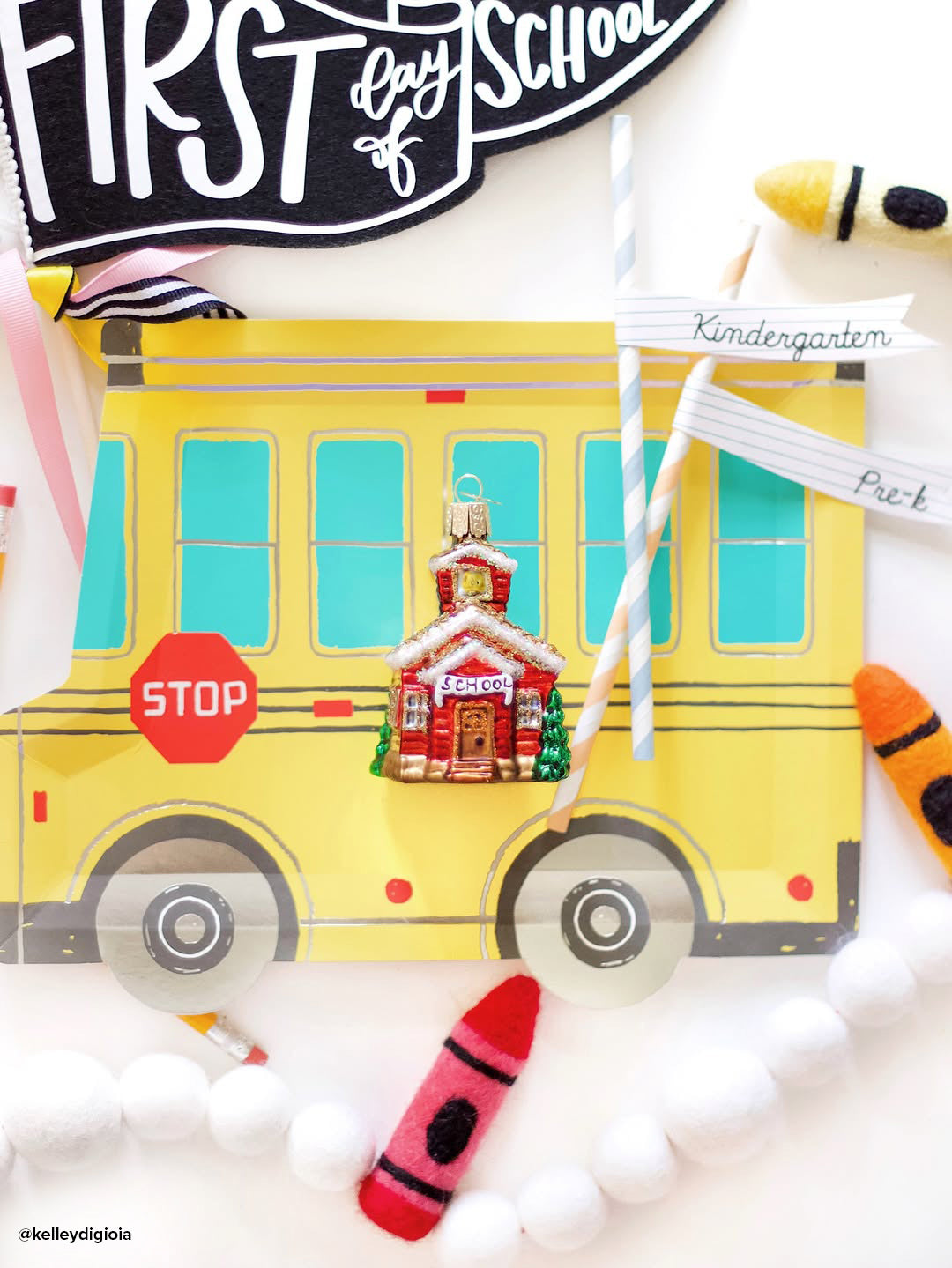 School House Ornament Old World Christmas